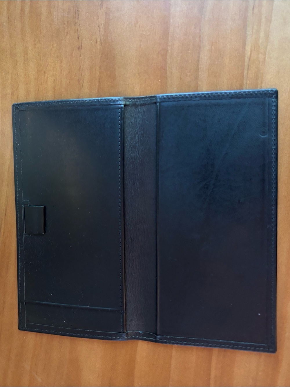 Vintage Coach Water Buffalo Combo Wallet Checkbook Black Leather - Picture 6 of 14